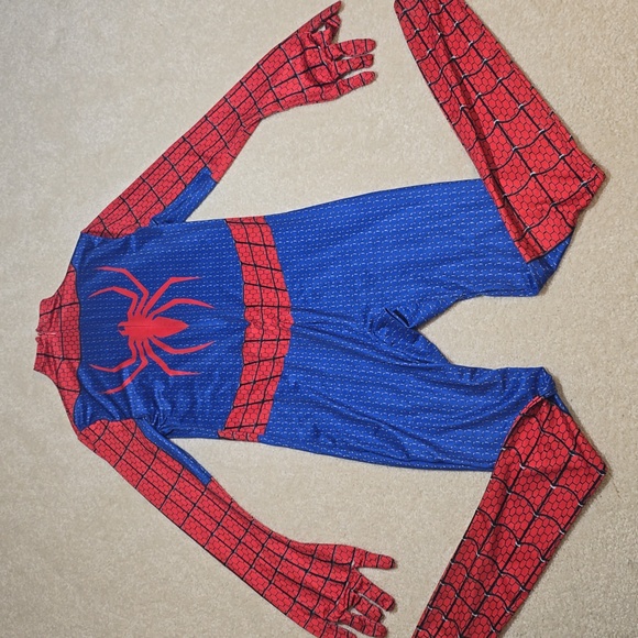 Spiderman Hero Kids Costume - Red and Blue - Picture 3 of 7